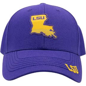 Oficially Licensed State Shape Logo Baseball Hat - Adjustable Classic Embroidered Team Cap