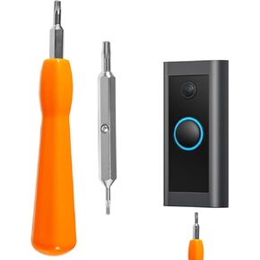 Screwdriver for Ring Doorbell Replacement, Ring Camera Screwdriver Replacement Security Double Head T6 T15 Bit Screwdriver For Ring Video Doorbell