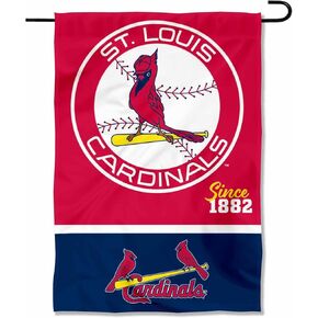 WinCraft St. Louis Cardinals Retro Vintage Throwback Double Sided Garden Flag