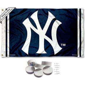 WinCraft New York Yankees NY Logo Banner and Tapestry Wall Tack Pads