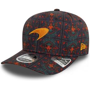 New Era Mclaren Racing Mexico 9Fifty Stretch Snap Adjustable Unisex Cap, Blue, CH-M