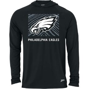Zubaz NFL Men's (S-5XL) Team Name & Logo Lightweight Hoodie