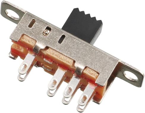 uxcell 5 pcs 8 pin pcb 3 موضع على/on/on dp3t 2p3t switch mini slide switch in Saudi Arabia