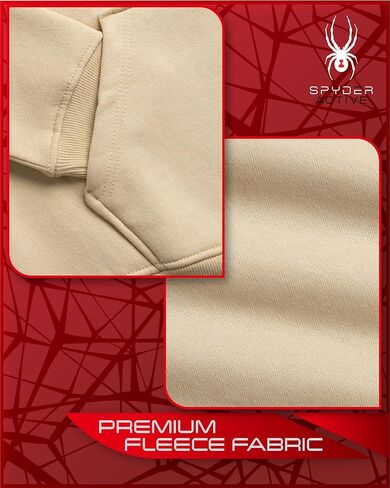 مجموعة SPYDER MEN MEN SOWSSINT - 2 قطعة دافئة الأداء هوديي السلبان وسروال الركض الرياضي للرجال (S -XXL) in Saudi Arabia
