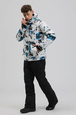 GS الثلج سترة التزلج سترة التزلج على الجليد الثلج المقاوم للماء السترة الثلجية in Kuwait