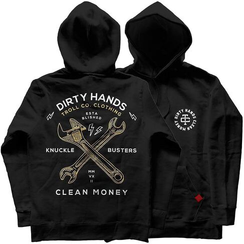 TROLL CO. CLOTHING Twisting Wrenches Heavyweight Hoodie Pullover in Saudi Arabia
