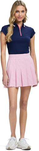 IZOD Women's Shirt Performance Stretch Golf Collared Cap Sleeve in Saudi Arabia