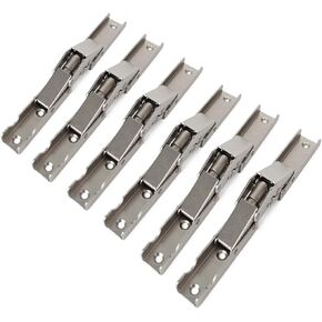 90 Degree Folding Door/Shelf Hinge Hidden Bracket Table Holder Furniture Parts(6pc)