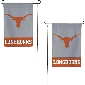 Desert Cactus University of Texas UT Garden Flag – 19 x 12 inch Texas Longhorns Banner, For Outdoor Display and Events (Design B)