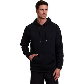 RBX Active Fleece Sweatshirt for Men, Breathable Cotton Blend Fleece Hoodie Pullover Hiking Gym Hoodie with Pockets