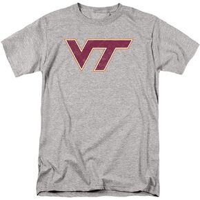 Virginia Tech Official Distressed Primary Unisex Adult T Shirt