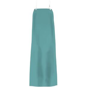 Xpose Safety Heavy Duty Vinyl Waterproof Aprons - 1 Pack, Green - For Home, Industrial and Commercial Use - Chemical Resistant - Neck and Waist Ties - 35" x 45", 20 Mil Thick