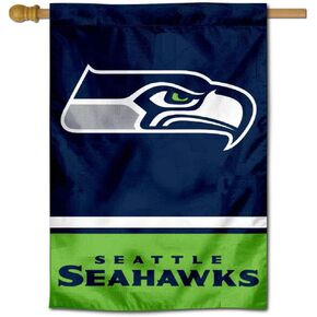 WinCraft Seattle Two Sided House Flag