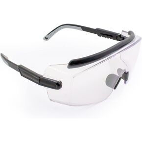 Anti Fog Safety Glasses Wraparound Safety Goggles Impact Resistance Lens Adjustable, Goggles Over Eyeglasses