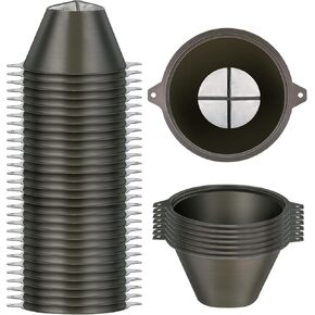 30 Pcs Paint Filter 100 mm Plastic Paint Strainer with Fine Nylon Mesh Reusable Industrial Nylon Mesh Paint Filter for Filter Oil, Water Based Oil Paints, Food Residue