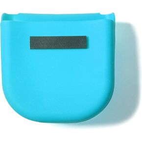 Blue Reusable Silicone Fuel Glove-Silicone Glove for Pumping Gas-Protect Hands from Filthy Gas Pump Handles and Keypads, Durable and Universal