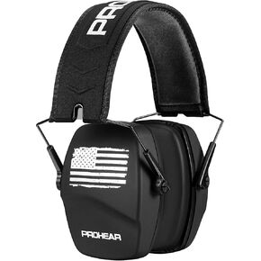 PROHEAR 030 Bluetooth 5.4 Electronic Shooting Ear Protection Earmuffs, Noise Reduction Sound Amplification Hearing Protector for Gun Range and Hunting