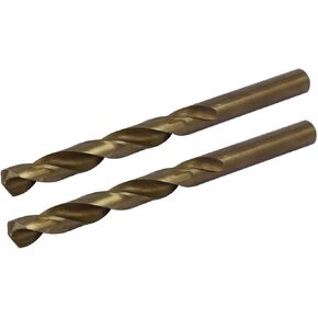 uxcell® 10.5mm Dia HSS Cobalt Straight Shank Metric Twist Drill Bit Drilling Tool 2pcs