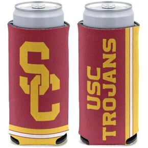 Wincraft NCAA USC Trojans Slim Can Cooler, Team Colors, One Size