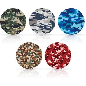 25pcs Sensor Covers for Libre 2/3, Waterproof Adhesive Patches Camouflage Pattern Patch Sweat Proof Sensor Stickers Overpatch Compatible with Libre