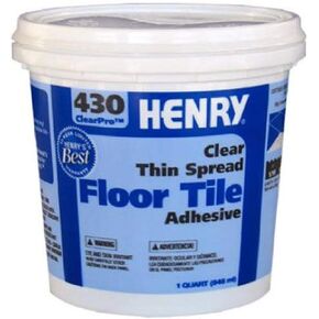 Henry, W.W. Co. Henry, W.W. 12097 QT #430 Tile Adhesive