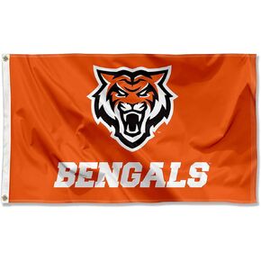 College Flags & Banners Co. Idaho State Bengals Logo Large Grommet Banner Flag