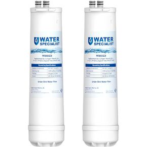 Waterspecialist RC 3 EZ-Change Advanced Water Filter Replacement, Replacement for Culligan® RC-EZ-3, IC-EZ-3, US-EZ-3, RC-EZ-1, Brita® USF-201, USF-202, DuPont® 3000 Gallons (Pack of 2)