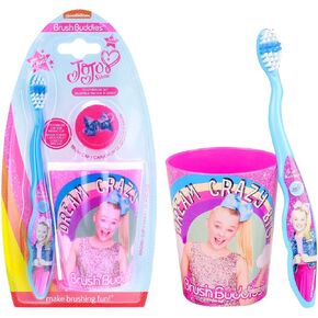 4SGM JoJo Pink Toothbrush Set, Multi
