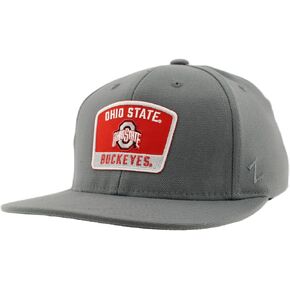 ZHATS Standard NCAA Officially Licensed Fitted Hat M15Z Switchback Gray, Grey, Medium