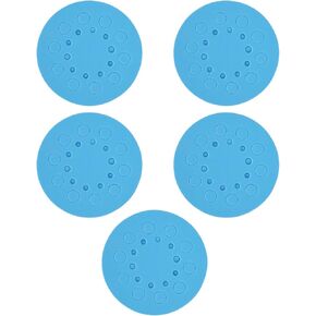 5Pcs Foam Centrifuge Tube Holder, Easy Removal Prevents Water Absorption Microcentrifuge Tube Rack for Water Bath (Blue 20 Holes)