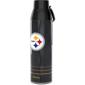 Tervis Venture Water Bottle NFL® Pittsburgh Steelers - أسرع أسرع ثلاثية الكوب سفر معزول للبهلوان المعزولون.