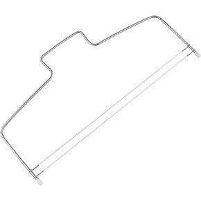 YIKANGHENG Bow Shaped Bread Cutter, 12 Inch Stainless Steel Adjustable Thickness Cake Slicer for Bread and Cake (1)
