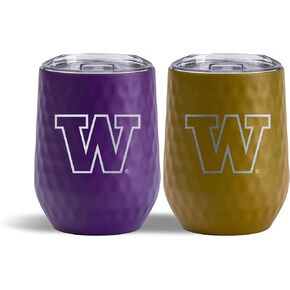 The Memory Company | Licensed NCAA 2-Pack SS Stemless Dimpled Wine Tumblers