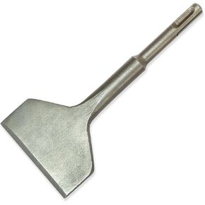 3" Wide SDS Plus Chisel, Tile Removal Tool, SDS Chisel Drill Bit, Thin Layer Removal Tool, Wall and Floor Thin Layer Removal Slotting Chisel, SDS Plus Drill Bit, Renovation Spatula Tool, (3" X 6.5")