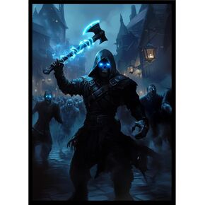Zombie Game Card Sleeves 102 Pack – Perfect Fit for TCG, MTG, Wilhelt & The Scarab God Commander Decks - Premium Standard Card Sleeves for Magic The Gathering