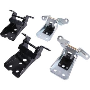 4Pcs Door Hinge Front Upper Lower Left & Right Side 925-066 925068 Compatible with Ford F150 F-250 F-350 Mercury 1980-1997 E8TZ1522810A E9TZ1522800A