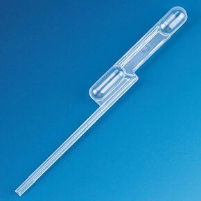 Globe Scientific 139114 Transfer Pipet, Exact Volume, LDPE, 0.10mL Capacity, 83mm Length, Pack of 5000
