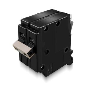 Upgrade 2-Pole 125 Amp Circuit Breaker, Type 3/4 Inch Plug-On Molded Case Circuit Breaker, 10 KAIC, 120/240V