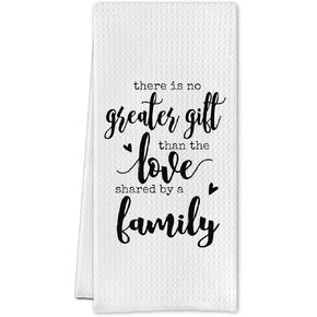Family Kitchen Towels,Family Hand Towels,Family Dish Towel,Family Tea Towels,Family Kitchen Bathroom Decor,Housewarming Gifts for New House,Family Tea Towels for Kitchen,16 X 24