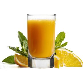 Vikko Mini Juice Glasses, 4.75 Ounce SMALL Glass Cups, Thick and Durable Juice Glass, Heavy Base Juice Cups, Kids Drinking Glasses for Juice and Milk, Small Drinking Glasses Set of 6-2.1x3.9"