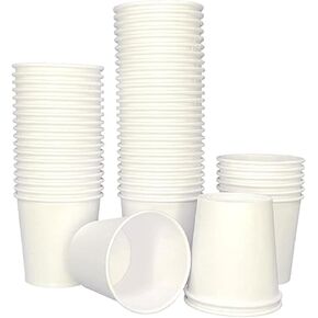 Rupert and Jeoffrey's Trading Co. 100 Count White Paper Hot Cups 8 oz in Kuwait
