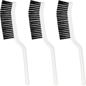 Crevice Brush - Ergonomic Plastic Handle, Hard Bristles, Multifunctional Cleaning Tool for Bathroom, Kitchen, Windows, and Gaps