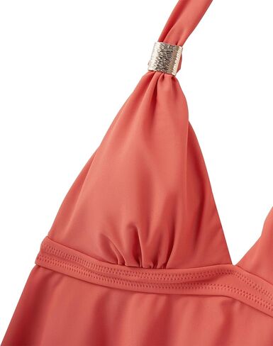 RXRXCOCO Women Halter Tankini Swimsuits Tummy Control Swimsuit Flowy V Neck Bathing Suits in Kuwait