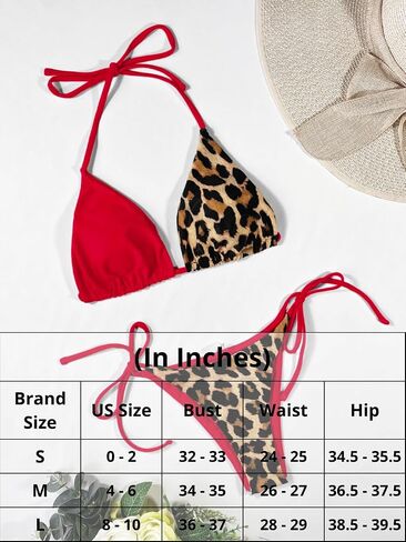Leopard Print Bikini, Rave Outfit, Vacation Pool Party Tan Through Swimsuits Cheetah Bathing Suit Sexy Thong Glow in Kuwait