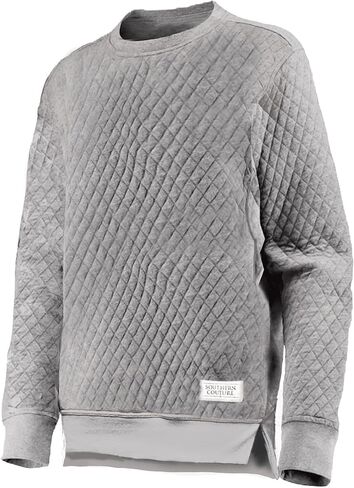 Southern Couture Crew Neck Comfortable Cotton Blend Crew Neck Fashion Pullover Quilted Sweatshirt in Saudi Arabia