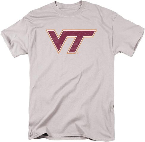 Virginia Tech Official Distressed Primary Unisex Adult T Shirt in Kuwait
