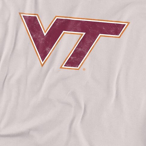 Virginia Tech Official Distressed Primary Unisex Adult T Shirt in Kuwait