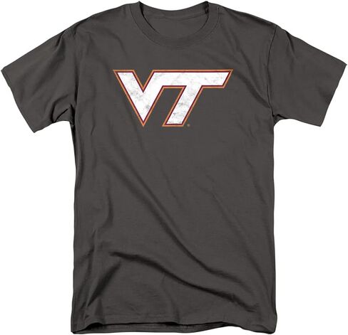 Virginia Tech Official Distressed Primary Unisex Adult T Shirt in Kuwait