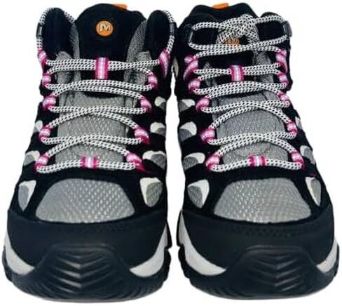 Merrell Women's Moab 3 Mid Waterproof Hiking Boot Black/Orchid, 8 in Kuwait