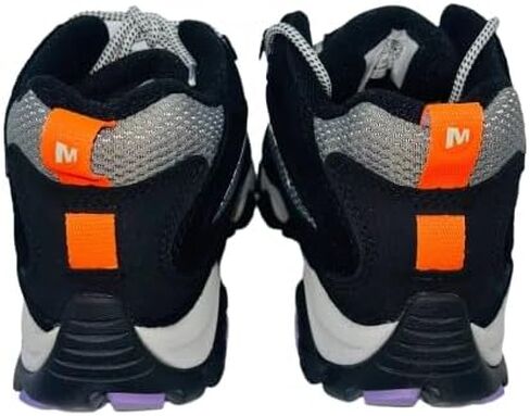 Merrell Women's Moab 3 Mid Waterproof Hiking Boot Black/Orchid, 8 in Kuwait